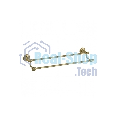Держатель для полотенец Potato Bronze настенный, двойной 65 см P2609 антикварная бронза