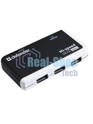USB-разветвитель Defender QUADRO INFIX, USB 2.0 - 4 порта, USB