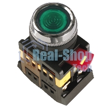 Кнопка ABLFS-22 зел. 1з+1р IEK BBT30-ABLFS-K06