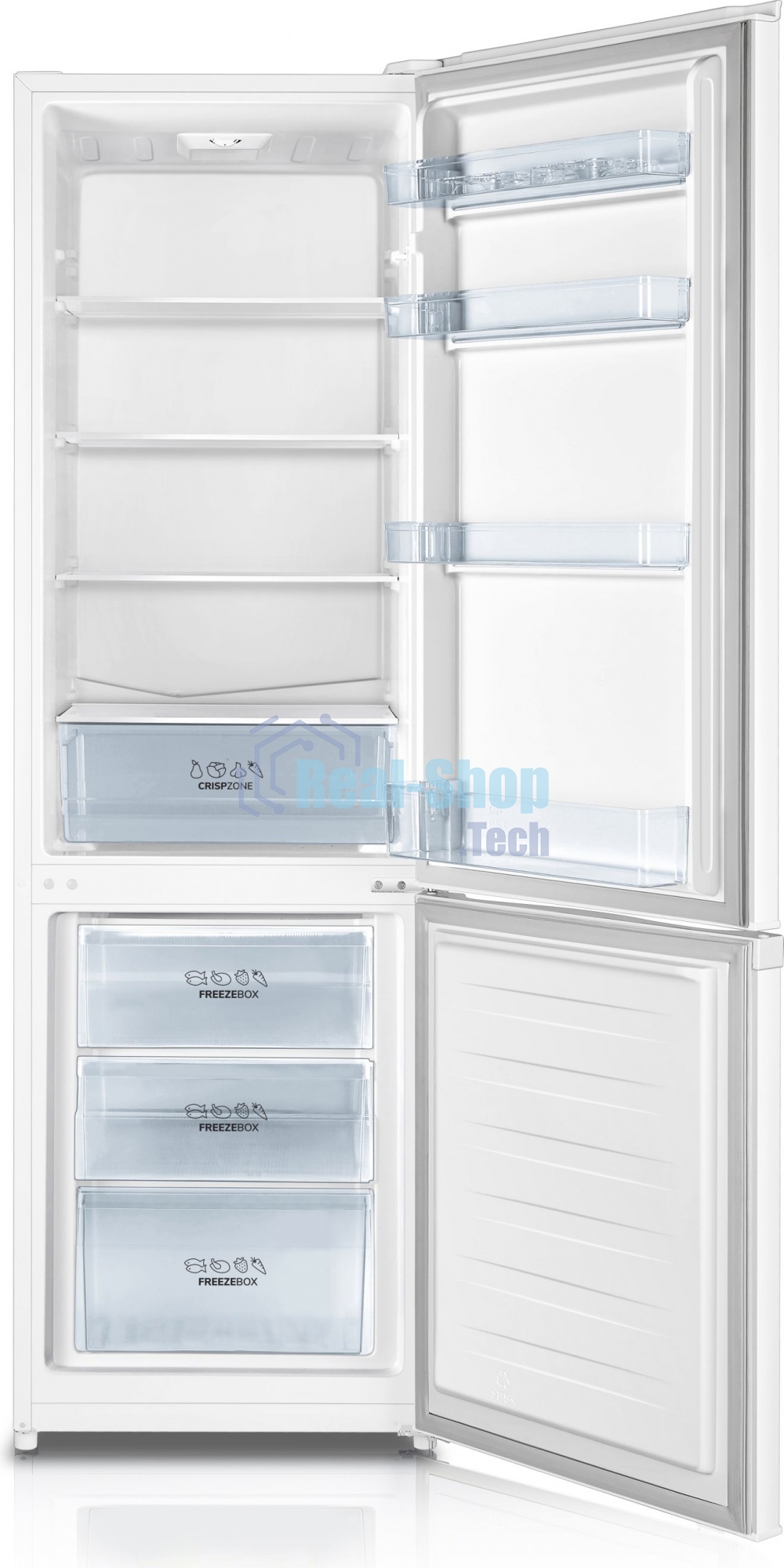 Холодильник Gorenje RK4181PW4 белый двухкамерный 198/66л морозилка снизу, капельная система