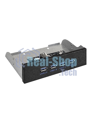 Планка USB на переднюю панель ExeGate EX289290RUS U5H-625, 5,25
