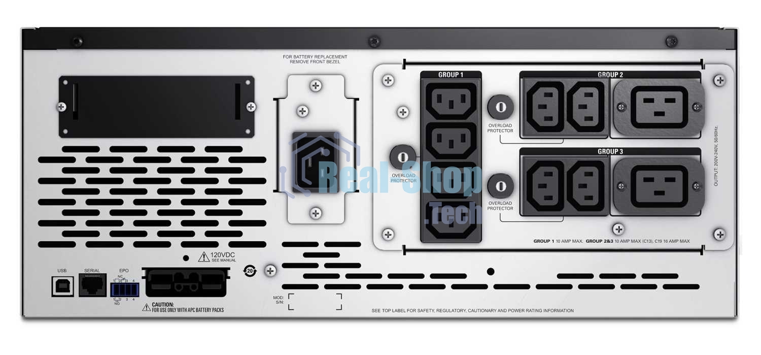 Источник бесперебойного питания APC Smart-UPS X SMX2200HV/2200 ВА/1980 Вт/8xIEC 320 C13 /2xIEC 320 C19