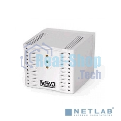  Стабилизатор напряжения Powercom Voltage Regulator, 2000VA, White, Schuko