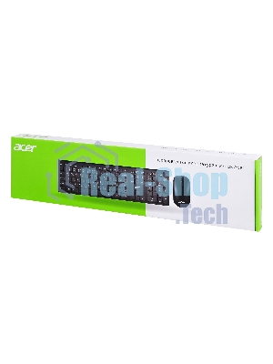 Комплект клавиатура+мышь Acer OKR030 беспроводной, USB, 1200 DPI, чёрный