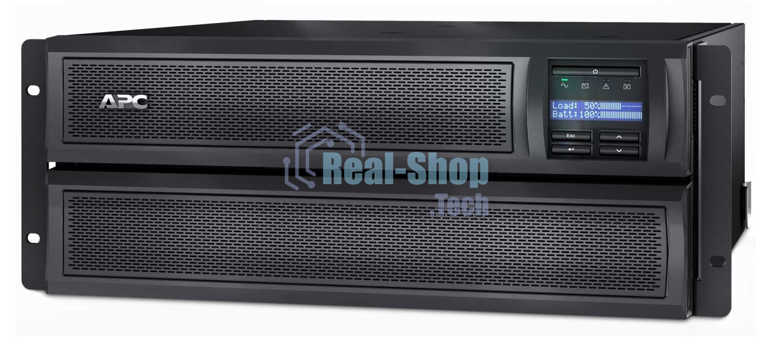 Источник бесперебойного питания APC Smart-UPS X SMX2200RMHV2U/2200ВА/1980Вт/1 х IEC 320 C19 (компьютерная), 8 х IEC 320 C13 (компьютерная)