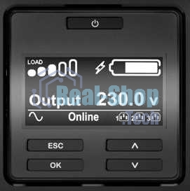 Источник бесперебойного питания APC Smart-UPS SRT SRT2200XLI/2200 ВА/1980 Вт/2 х IEC 320 C19 (компьютерная), 8 х IEC 320 C13 (компьютерная)