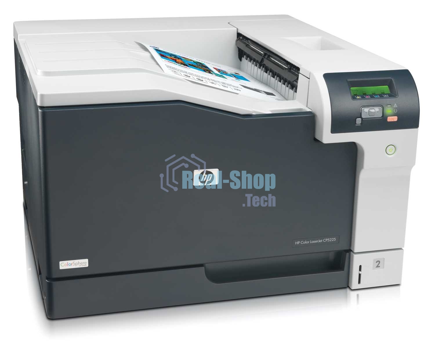 Принтер лазерный HP Color LaserJet CP5225dn (CE712A), A3, цветной, печ. до 20 стр/мин., 600 x 600 dpi, USB, RJ-45