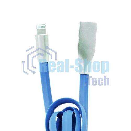 Кабель USB ACD-Infinity Lightning - USB-A TPE, 1.2м, синий