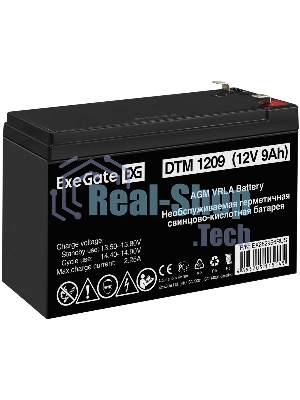 Батарея для ИБП ExeGate DTM 1209/EXS1290 (12V 9Ah 1234W), клеммы F2