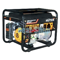 Электрогенератор бензиновый Huter DY2500L, 2.2 кВт, 66 дБ, 38.3 кг