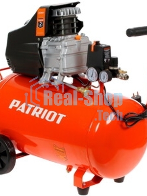 Компрессор Patriot EURO 50/2601.8кВт 220В 260л/мин 50л выход быстросъем елочка 8мм