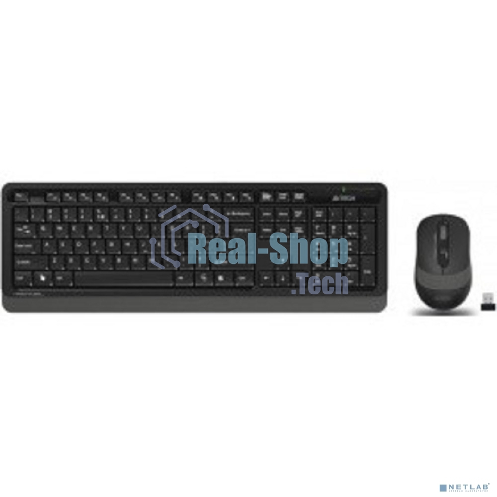 Комплект клавиатура+мышь A4Tech FStyler FG1010 беспроводной, USB, 2000 DPI, чёрный