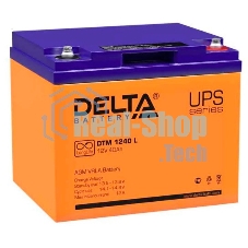 Батарея для ИБП Delta DTM 1240 L (12V, 40Ah) с увеличенным сроком службы (10 лет)