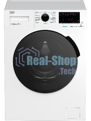 Стиральная машина Beko WSPE6H616W белый, загрузка фронтальная 6,5 кг, 1200 об/мин., класс: А++