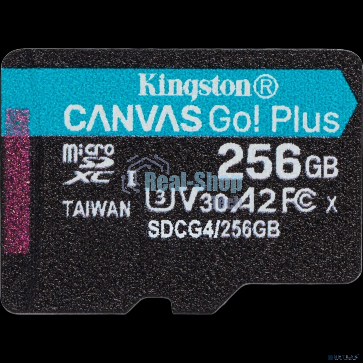 Флеш карта microSDXC 256Gb Kingston SDCG4/256GbSP Canvas Go! Plus V10 A2 w/o adapter