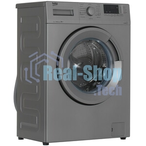 Стиральная машина Beko WSRE6512ZSS серебристый, загрузка фронтальная 6 кг, 1000 об/мин., класс: А