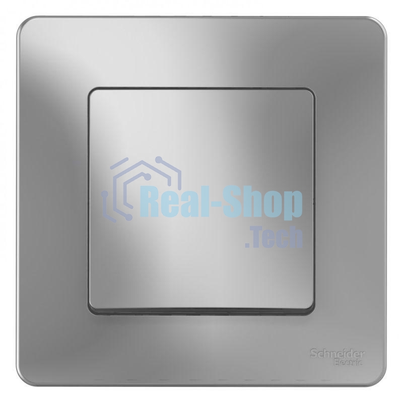 Выключатель 1-кл. СП Blanca (сх.1) 10А 250 В алюм. SchE BLNVS010103