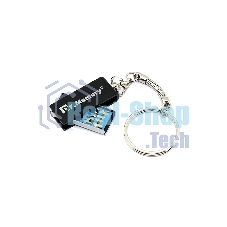 Флешка USB Dr. Memory 005 16Gb, USB 3.0, R/W 25/15, черный/серебристый