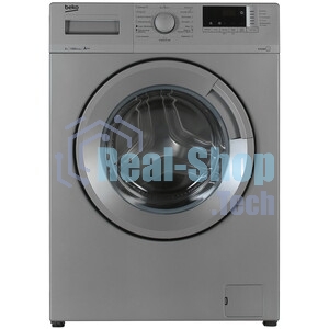 Стиральная машина Beko WSRE6512ZSS серебристый, загрузка фронтальная 6 кг, 1000 об/мин., класс: А