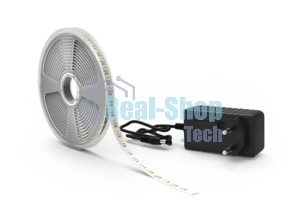 Лента светодиодная Basic Gauss 12V 10W/m 700lm/m 4000K IP20 LED 5m 1/100