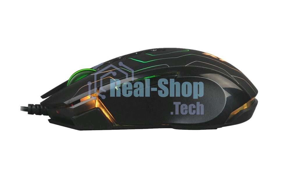 Мышь проводная A4Tech X89 черный, 2400 dpi, USB, кнопки - 8