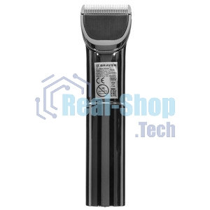 Машинка для стрижки BRAYER BR3400, LED-дисплей, 4 насад, турбо, титан. покр, регу. высоты лезвий