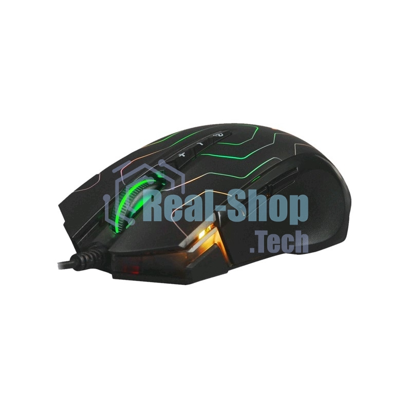 Мышь проводная A4Tech X89 черный, 2400 dpi, USB, кнопки - 8