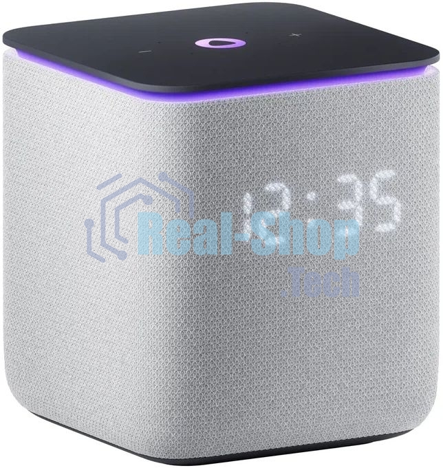Умная колонка Яндекс Станция Миди, 24Вт, с экраном, 2 динамика, Wi-Fi, BT5.0, Zigbee, Алиса, серый