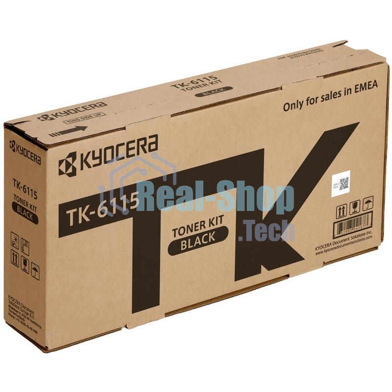Картридж лазерный Kyocera TK-6115 (1T02P10NL0) черный для M4125idn/M4132idn 15000 стр.