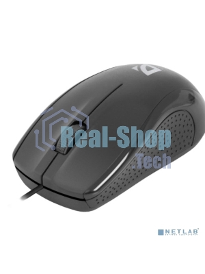 Мышь проводная Defender Optimum MB-160 черный, 1000 dpi, USB, кнопки - 3