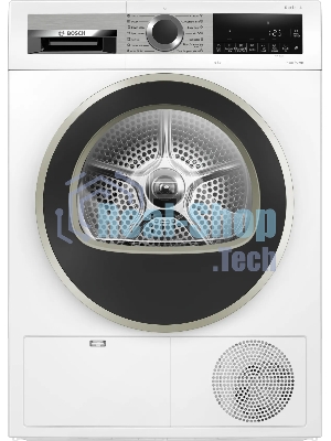 Сушильная машина Bosch WQG1420AME белый, 9 кг, сушка - конденсационная, программ - 15, 59.8 x 84.2 x 64.8 см