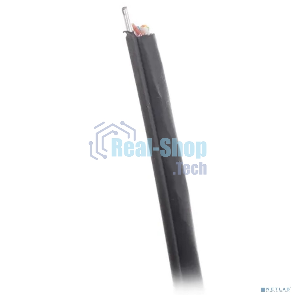 Кабель SkyNet Premium UTP outdoor 4x2x0,51 на тросу, медный, FLUKE TEST, кат.5e, однож., 305 м, на катушке, черный