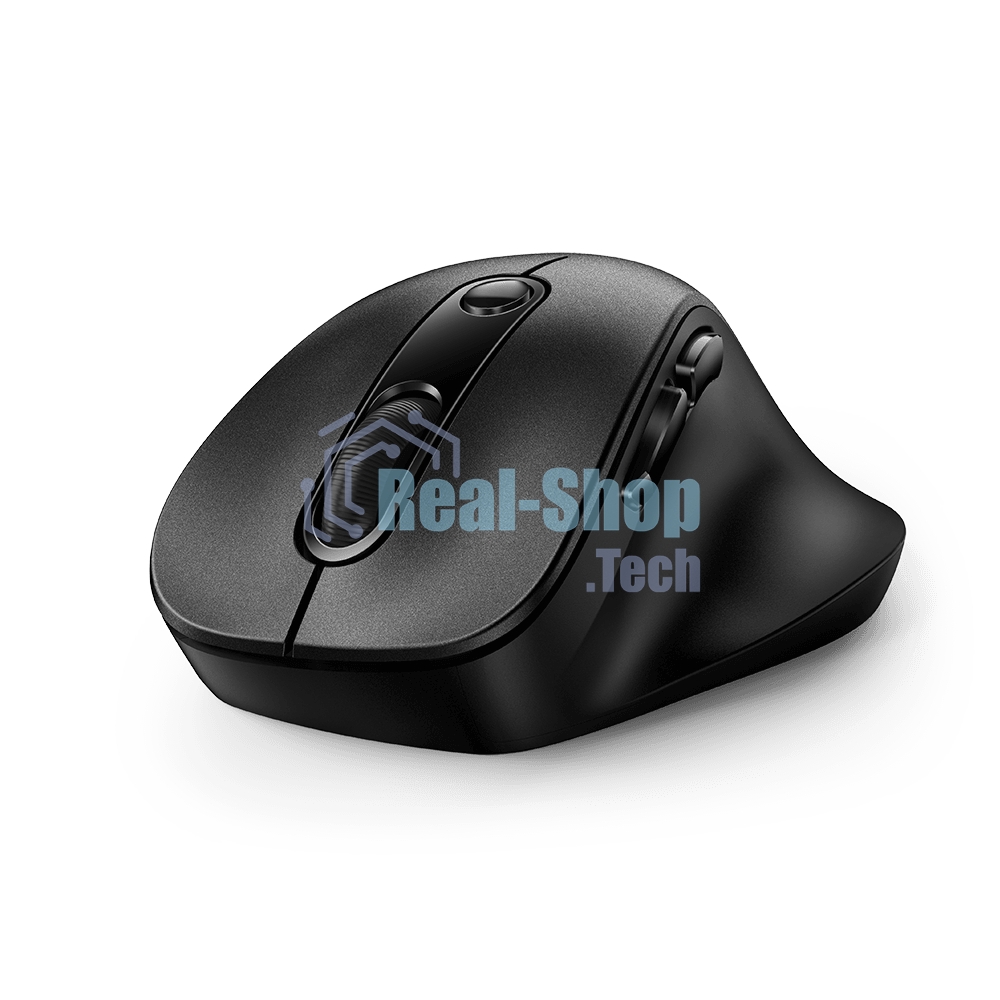 Мышь беспроводная Genius Ergo 9000S черный, 2400 dpi, радиоканал, Bluetooth, USB, кнопки - 6