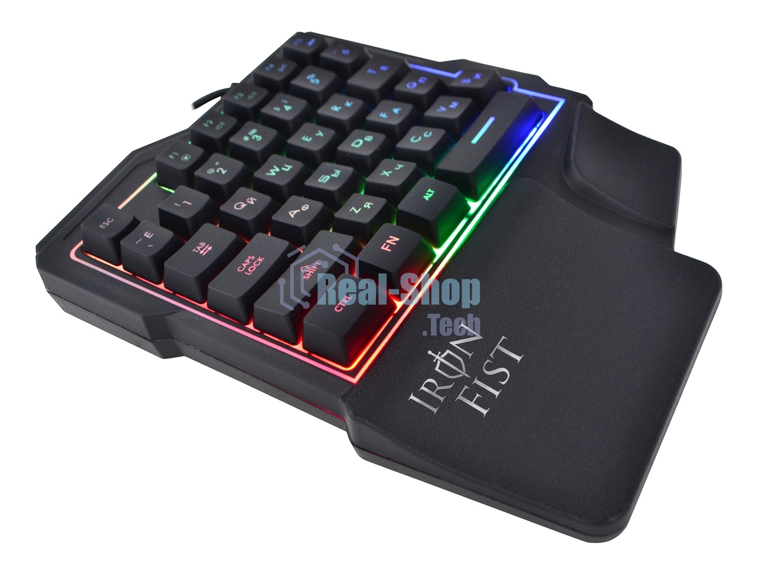 Цифровой блок Oklick 701G IRON FIST проводная, USB Type-A, чёрный
