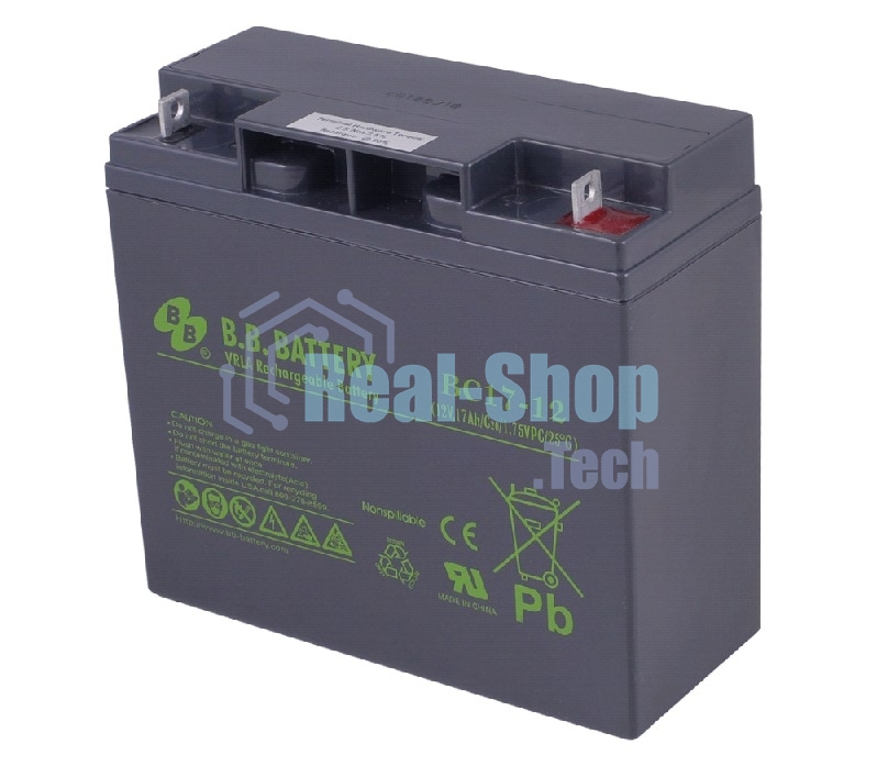 Батарея для ИБП B.B. Battery BC 17-12 (12V 17Ah)