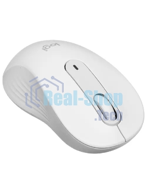 Мышь беспроводная Logitech Signature M650 белый, 4000 dpi, радиоканал, Bluetooth, USB, кнопки - 5