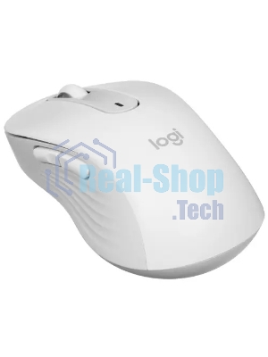 Мышь беспроводная Logitech Signature M650 белый, 4000 dpi, радиоканал, Bluetooth, USB, кнопки - 5