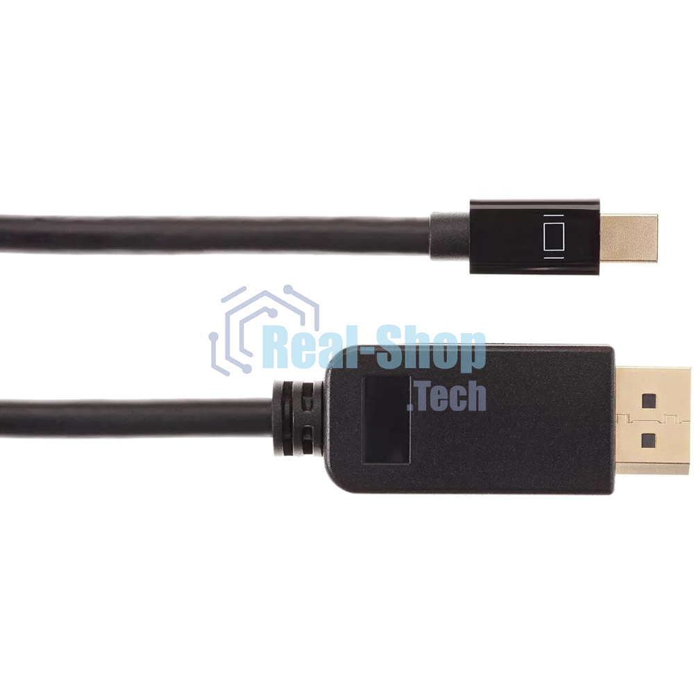 Кабель-переходник Mini DisplayPort M -> DisplayPort M 4K*60 Hz 1,8 м VCOM CG682-1.8M