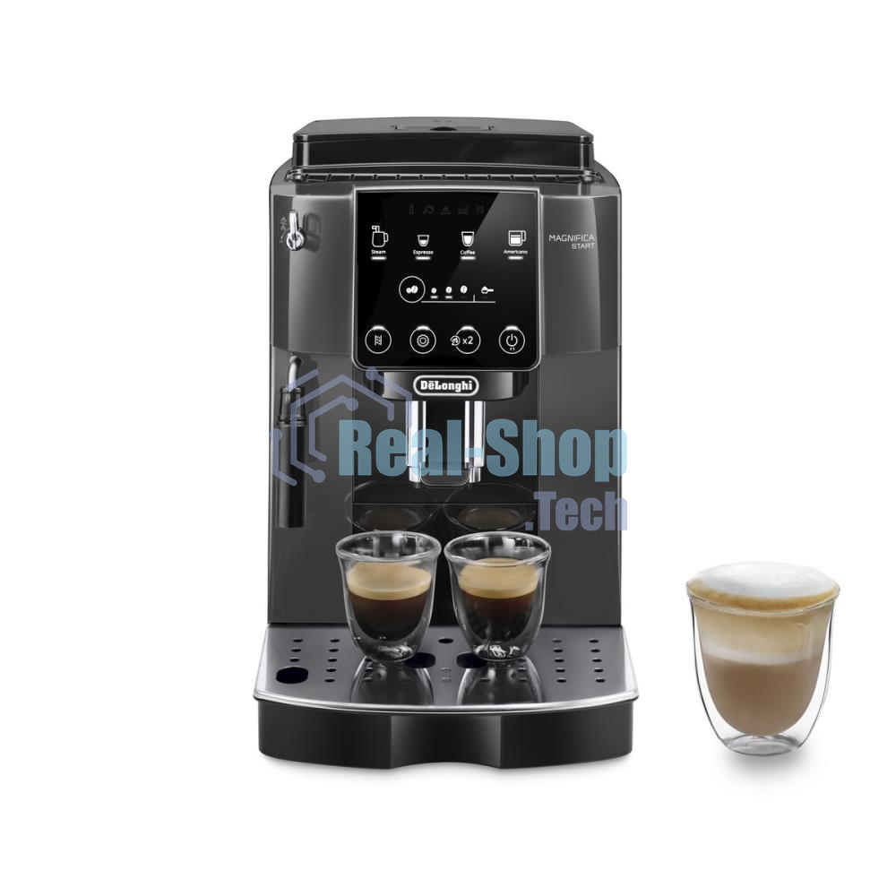 Кофемашина автоматическая DeLonghi ECAM220.22.Gb черный, исп. кофе - зерновой/молотый, 1.8 л, 1450 Вт, 15 Бар.