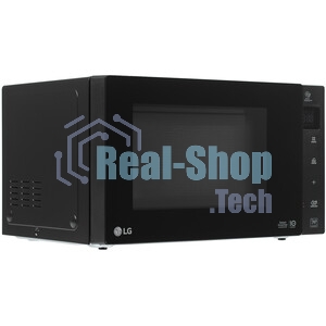 Микроволновая печь LG MW23R35GIB инвертор, черный, 23 л, 1000 Вт, переключатели - сенсор