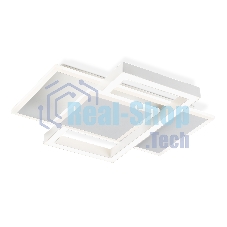 Потолочный светодиодный светильник Ambrella light FA1021/3 WH белый 50W 3000K-6400K 380*345*75 (ПДУ ИК)