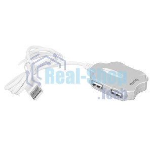 USB-концентратор Buro BU-HUB4-0.5-U2.0-Candy, USB 2.0, USB 4 порта, USB