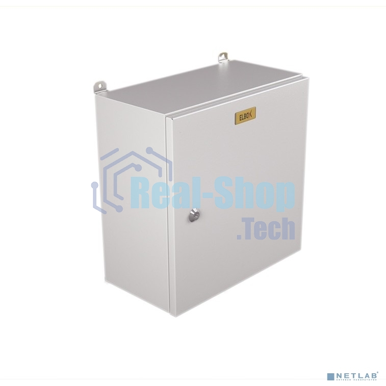 Шкаф электротехнический настенный Elbox EMW, IP66, 400х400х150 мм (ВхШхГ), дверь: металл, металл, серый