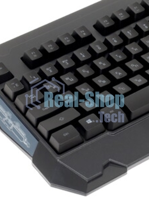 Клавиатура Oklick 731G проводная, USB Type-A, серый/белый