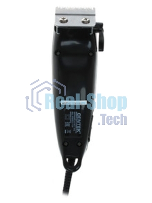 Машинка для стрижки Centek CT-2123 (черный/серебро) 10Вт, стальные лезвия, прорезиненный корпус