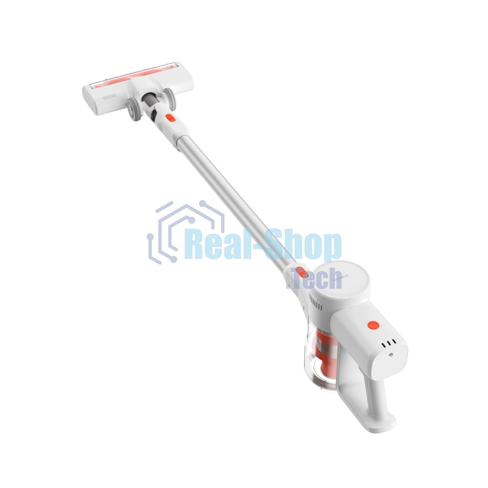 Пылесос вертикальный Xiaomi Vacuum Cleaner G20 Lite EU белый/оранжевый, питание от аккумулятора, 215 Вт, уборка сухая, пылесборник 0.5 л
