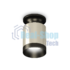 Светильник Ambrella Light XS6305062 PSL/PBK серебро полированное/черный полированный MR16 GU5.3 (N6902, C6305, N6131)