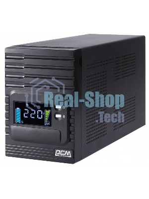 Источник бесперебойного питания Powercom Smart King Pro+ SPT-1500-II LCD 1200Вт 1500ВА черный