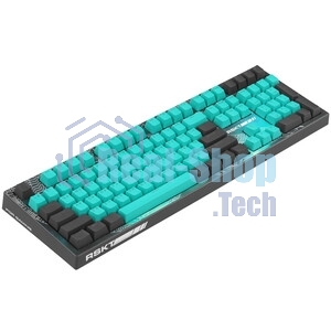 Клавиатура Raskat KM002 UV проводная, USB Type-A, зелёный (UV)