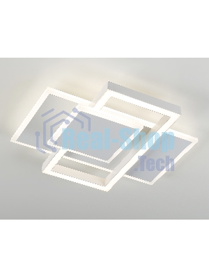 Потолочный светодиодный светильник Ambrella light FA1021/3 WH белый 50W 3000K-6400K 380*345*75 (ПДУ ИК)